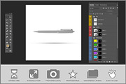 Pen Floating Mockup PSD, a Pens & Pencil Mockup by Bruno's Shop (Thumbnail 3 of 4)