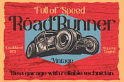 Raceryouth, a Sans Serif Font by LetterStock (Thumbnail 3 of 7)