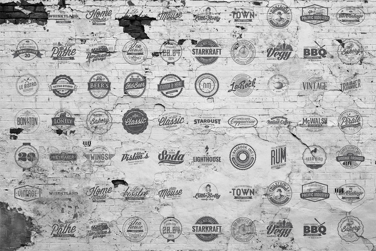 [50% OFF] Vintage Logos Templates, a Branding & Logo Template by DesignSomething (Photo 3 of 4)