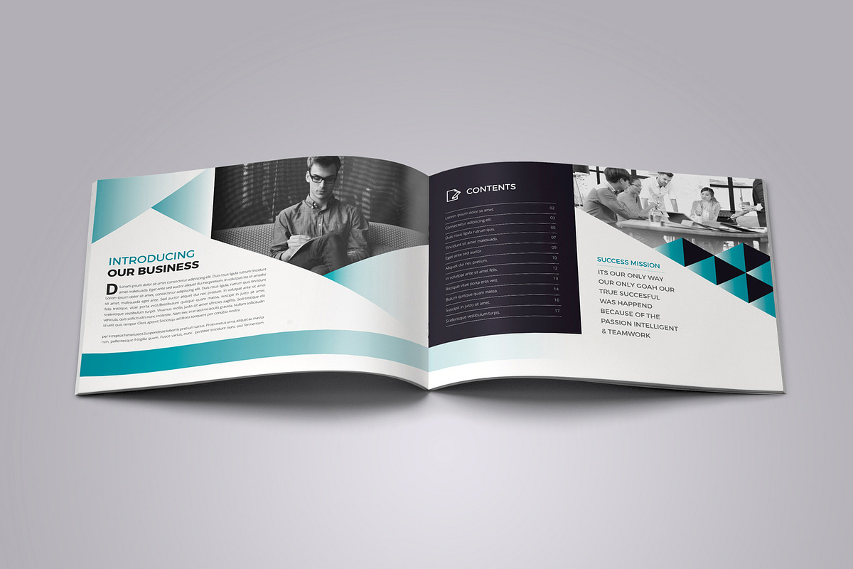Corporate Brochure Template V3, a Brochure Template by JanySultana (Photo 2 of 12)