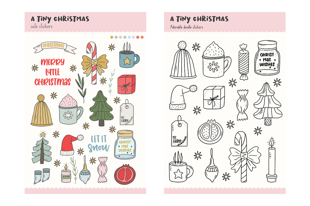 SALE! Tiny Christmas., a Decorative Illustration by Sentimental postman (Photo 12 of 13)