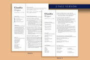 Professional Resume Template Word, a Resume Template by VictoriousVita (Thumbnail 3 of 8)