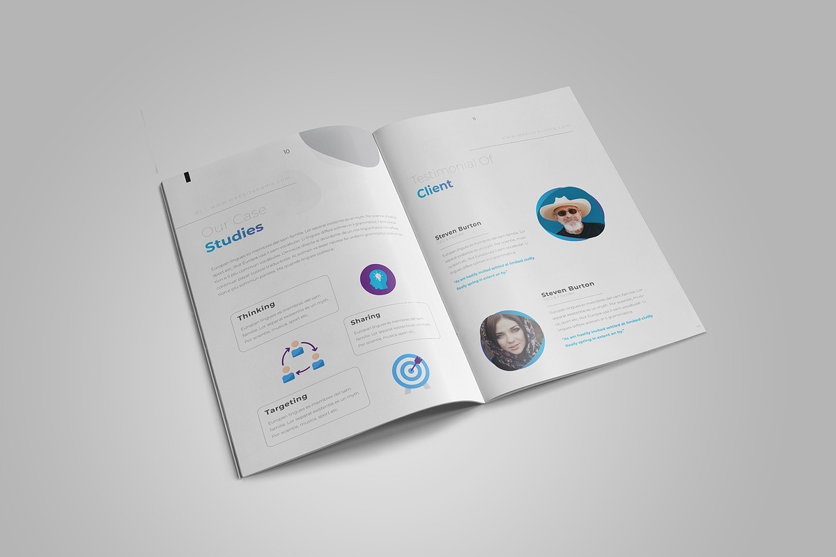 Business Brochure Design, a Brochure Template by ZAAS (Photo 6 of 10)