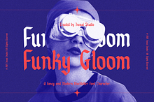 Funky Gloom - Fancy Blackletter