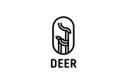 Deer Logo, a Branding & Logo Template by Last Spark (Thumbnail 1 of 6)