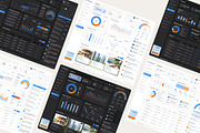 Multipurpose Admin Dashboard UI, an UI Kit Template by peterdraw (Thumbnail 7 of 7)