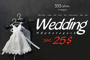 555+Photo Wedding Pack, a Templates & Theme by 2MK (Thumbnail 1 of 6)