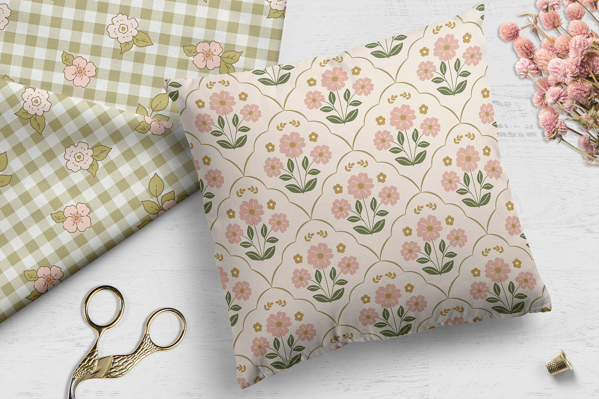 Natural Frames, Backgrounds, Pattern, a Pattern Graphic by Cozy pattern shop (Photo 5 of 12)