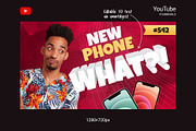 YouTube Thumbnails with 3D Text, a Social Media Template by Andrew Skoch Design (Thumbnail 2 of 7)