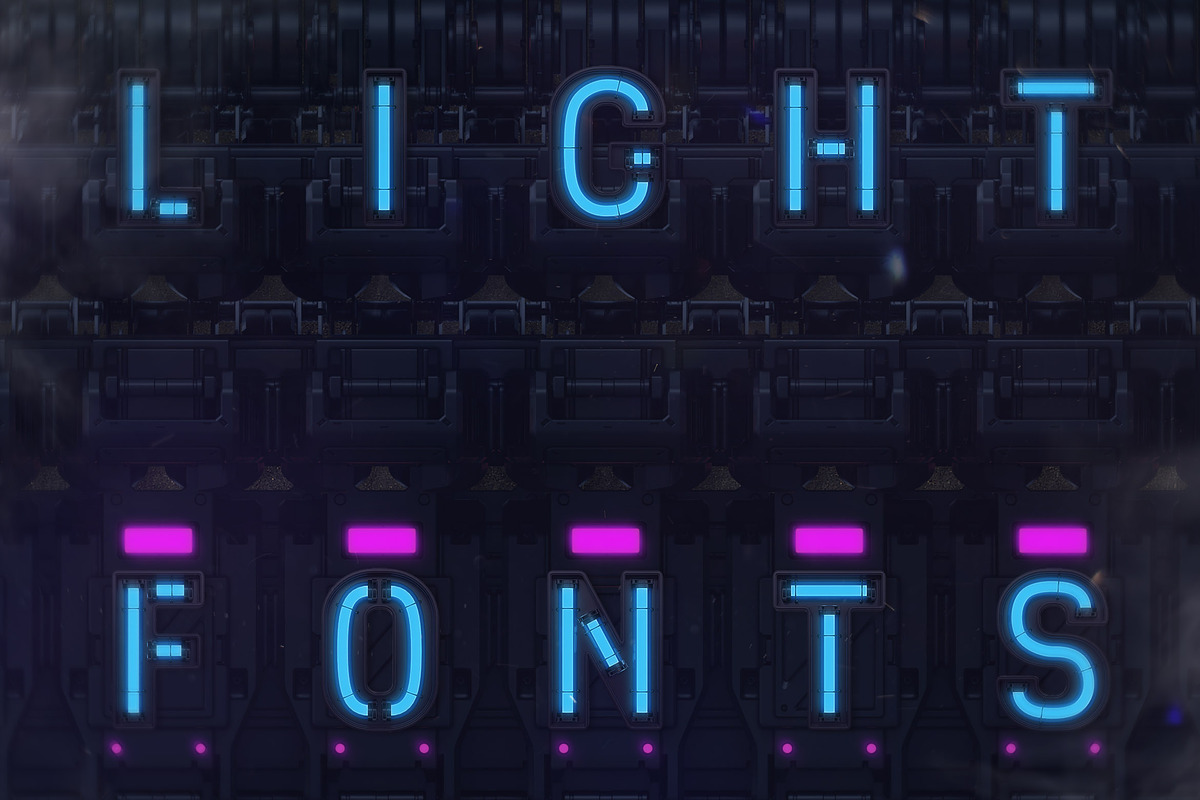 Futuristic Neon 3D Lettering, a Graphic by TVartworks (Photo 2 of 20)