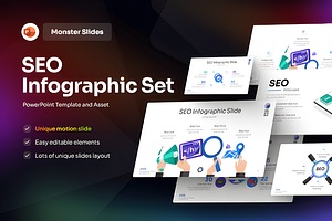 SEO Infographic PowerPoint Template, a Presentation Template by Ink Gallery