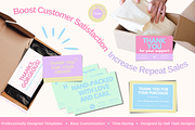 Pretty Pop Pack Cards Templates, a Card Template by Hell Yeah Designs (Thumbnail 6 of 6)
