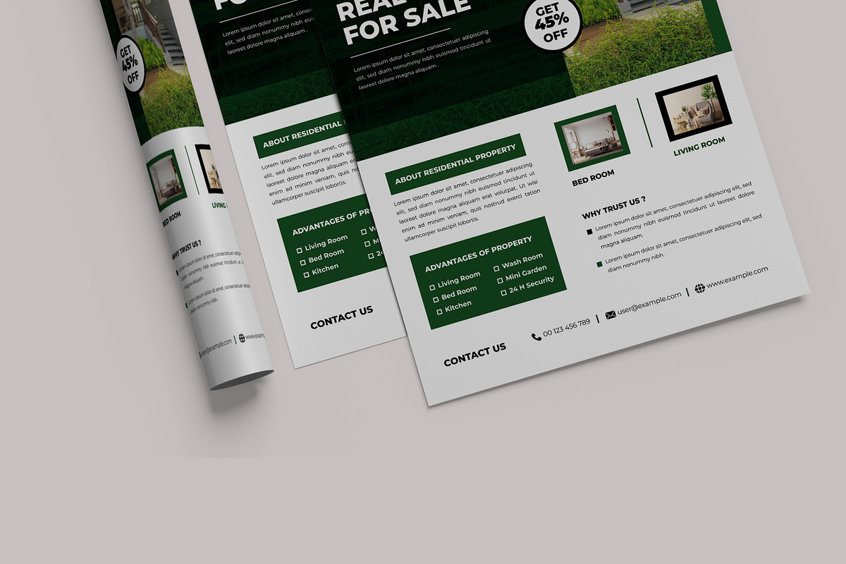 Real Estate Flyer Design, a Flyer Template by MightyDesign (Photo 5 of 8)