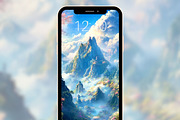 Fantasy Galaxy Floral Backgrounds, a Graphic by Kalindiprints (Thumbnail 2 of 6)