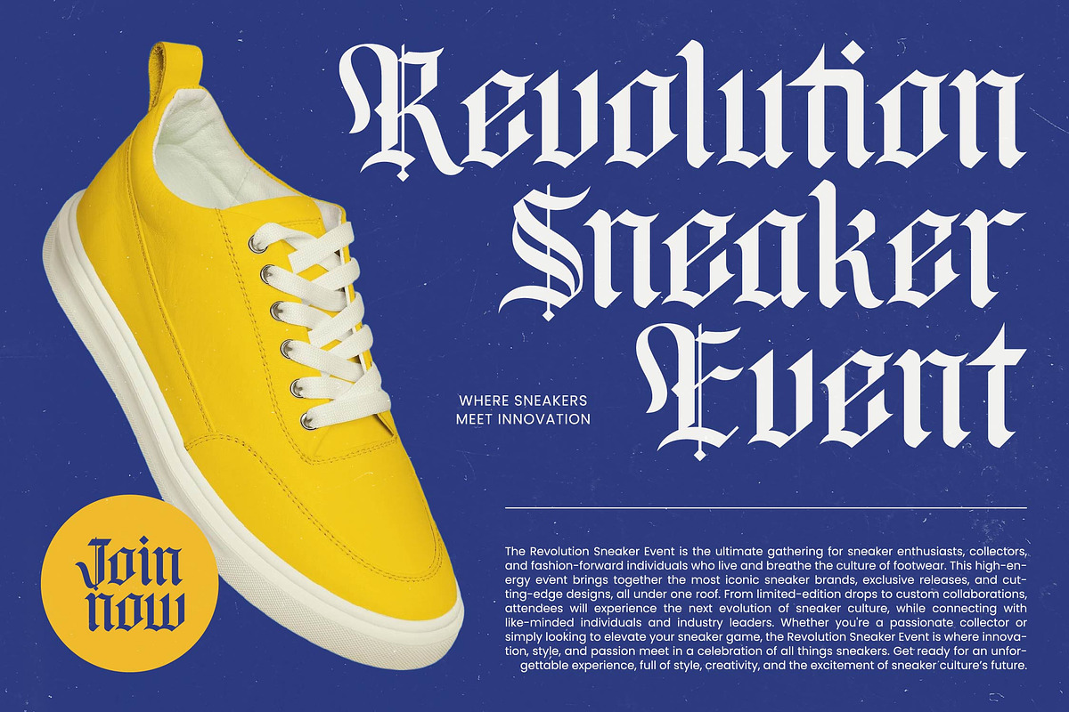 Bluster Elation Modern Blackletter, a Blackletter Font by timelesstype.co (Photo 3 of 20)