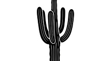 collection desert cactus silhouettes, an Illustration by Amazin_art (Thumbnail 17 of 33)