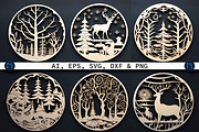Christmas Ornament Mega Bundle SVG, a Graphic by NGISED (Thumbnail 7 of 9)