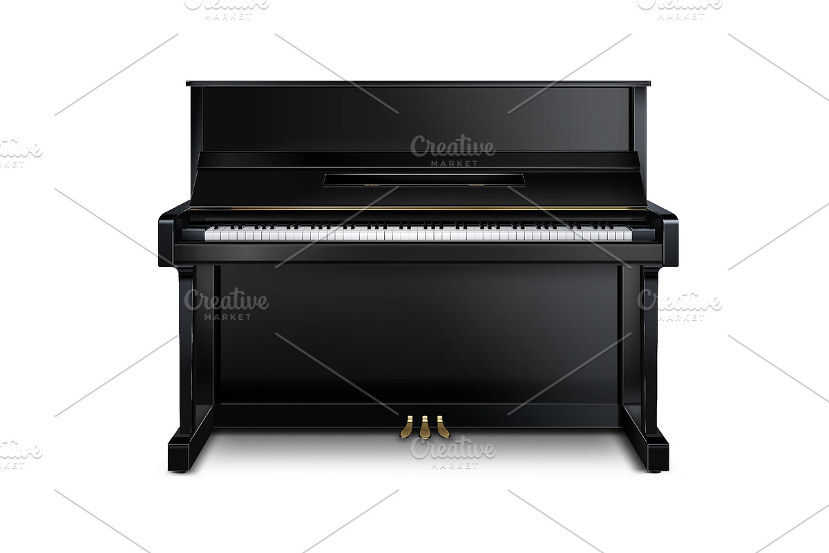 Musical Instruments Vector Set, an Object Illustration by Zonda (Photo 5 of 9)