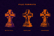 Halloween Vintage Engraving Vol.03, an Object Illustration by Alara Studio (Thumbnail 2 of 7)