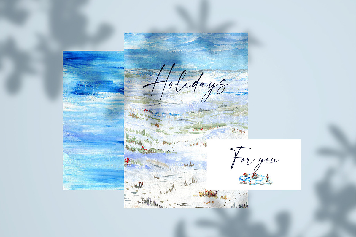 All Seasons Bundle. Landscapes, a Seasonal Illustration by Ann Bright (Photo 9 of 16)