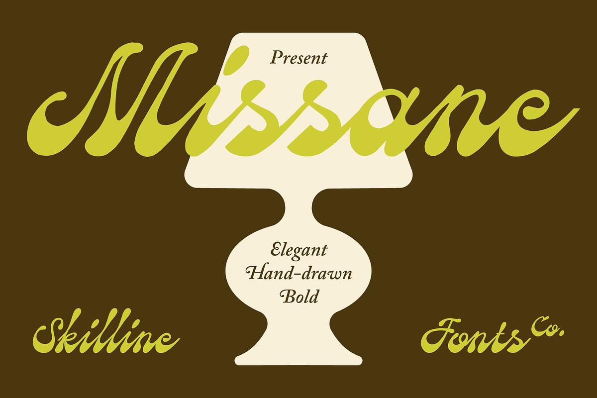 SFC Missane - Elegant Bold Script, a Script Font by Skilline Supply Co. (Photo 1 of 10)