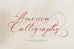 America Calligraphy