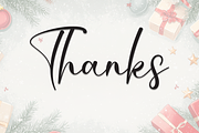 Beautiful Christmas | Script Font, a Handwritten Font by Scratchones (Thumbnail 8 of 8)