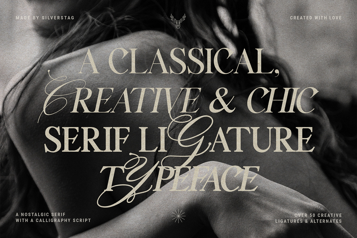 Silver Garden - Nostalgic Font Duo, a Serif Font by SilverStag Type Foundry (Photo 11 of 26)