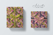 Rich Watercolor Floral Pattern, a Pattern Graphic by SirenaArt (Thumbnail 2 of 17)