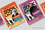 Book Launch Flyer Template, a Flyer Template by Satgur Graphic Design (Thumbnail 2 of 7)