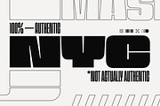 Superlumina, a Sans Serif Font by Wondermake (Thumbnail 3 of 9)