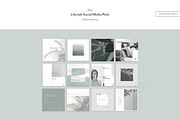 Lifestyle Social Media Pack • Íma, a Social Media Template by Nonola (Thumbnail 8 of 8)