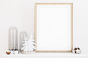 Christmas Frame Mockup Bundle -20, a Print Template by Mockup Shop (Thumbnail 23 of 39)