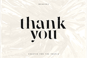 Wonderz Typeface — A Modern Serif, a Serif Font by VP Fonts (Thumbnail 16 of 16)