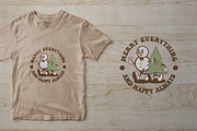 Christmas Tree Mix Vintage Cartoon, an Illustration by vectstudio (Thumbnail 4 of 5)