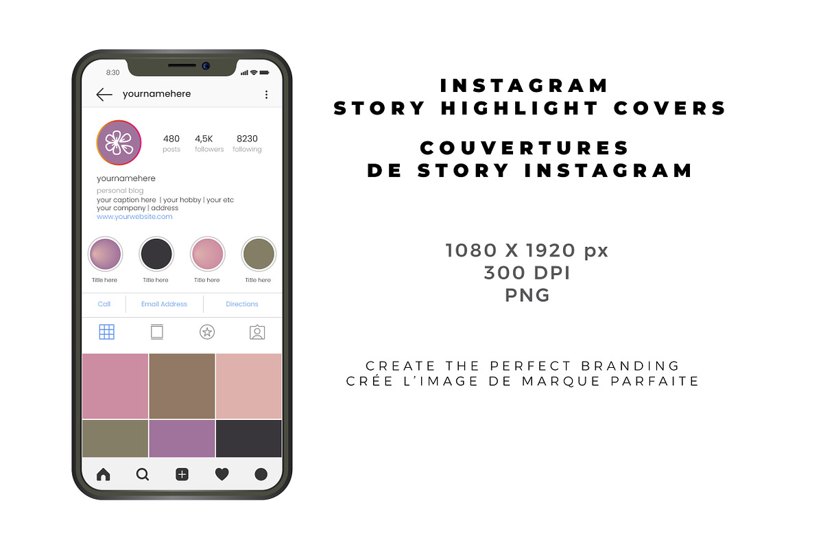 Color Palette + 12 Instagram icons, a Solid Icon by Akwadesign (Photo 2 of 5)