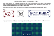 MFC Franklin Corners Six, a Symbol Font by Monogram Fonts Co. (Thumbnail 7 of 7)