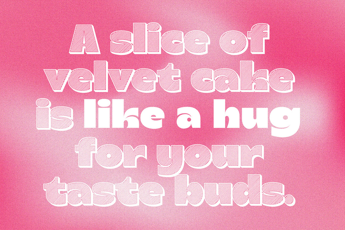 Velvet Flare - Vintage Modern Type, a Sans Serif Font by HipFonts (Photo 7 of 7)