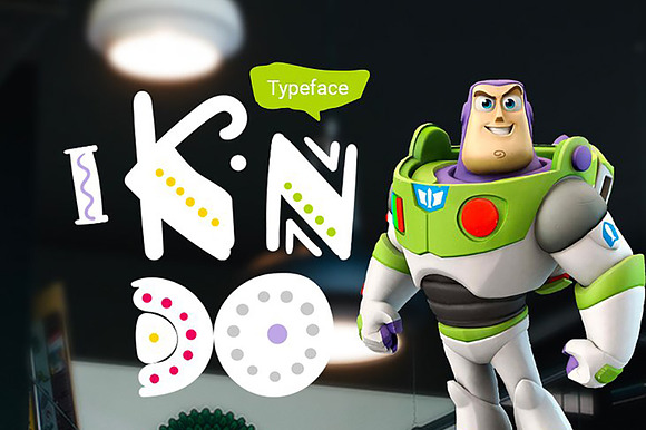 Ikndo Typeface Fonts preview 4