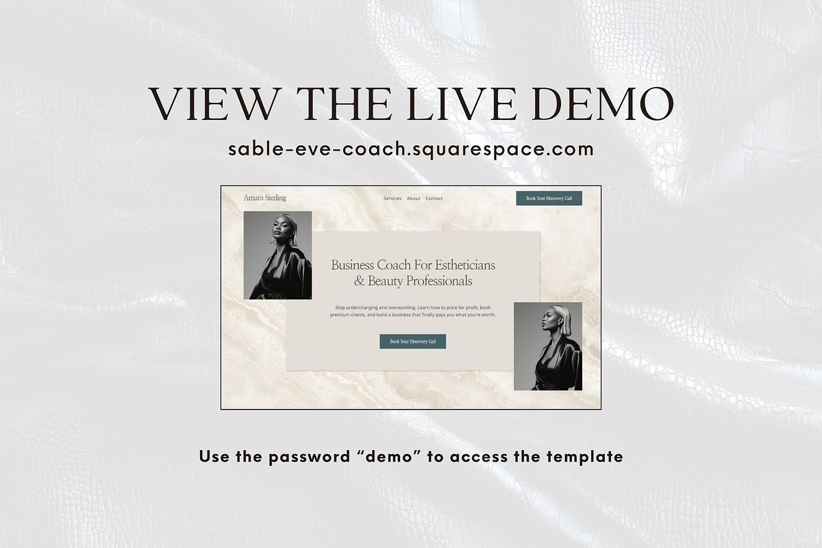 Squarespace Template for Coach preview 7