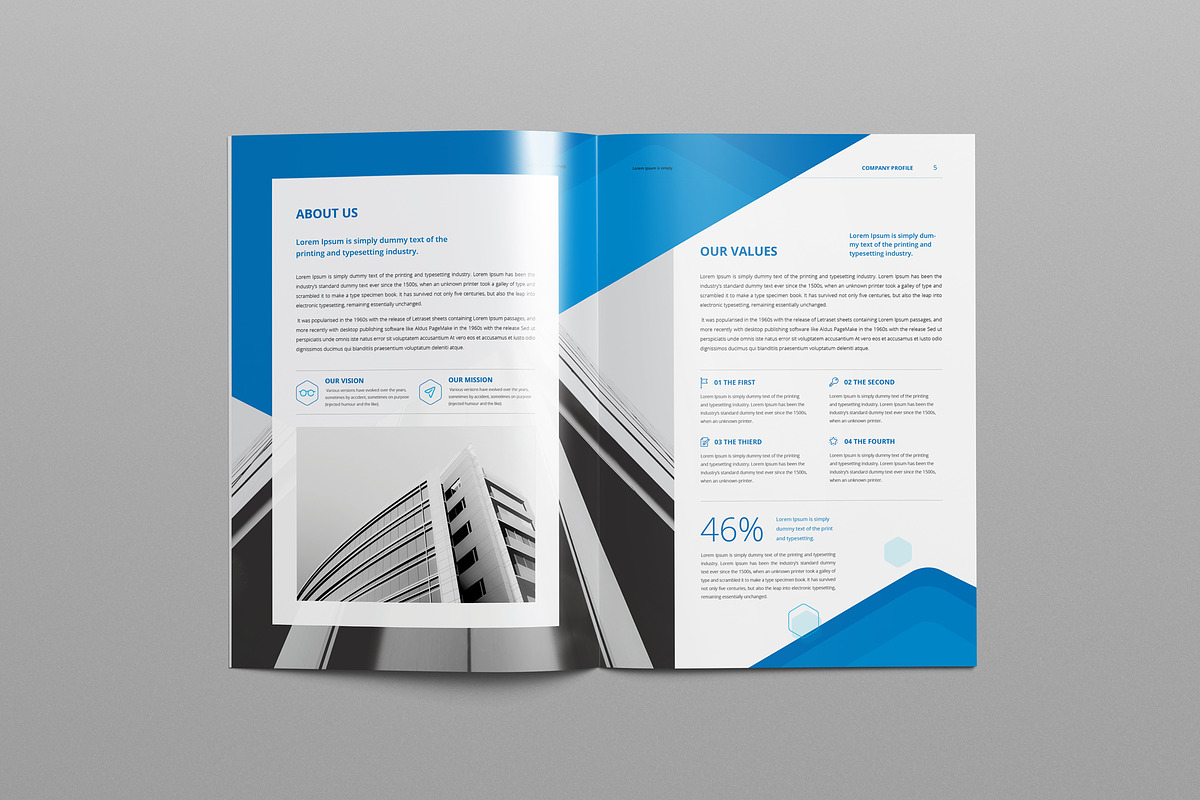 Company Profile 16 Pages, a Brochure Template by Pro-Gh (Photo 3 of 9)