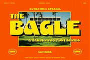 Bagle - Handdrawn Typeface, a Sans Serif Font by Goodwheel Studio (Thumbnail 1 of 8)