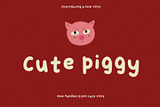 Cute Piggy Playful Quirky Font, a Handwritten Font by Ashiya Pixel (Thumbnail 13 of 18)