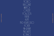 Rothko Modern Art Deco Display Font, a Sans Serif Font by Studio Aurora (Thumbnail 2 of 10)