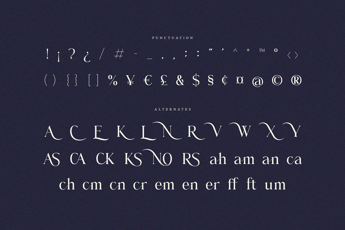 Roslane – Ligature Serif, a Serif Font by Krismagraph (Photo 9 of 10)