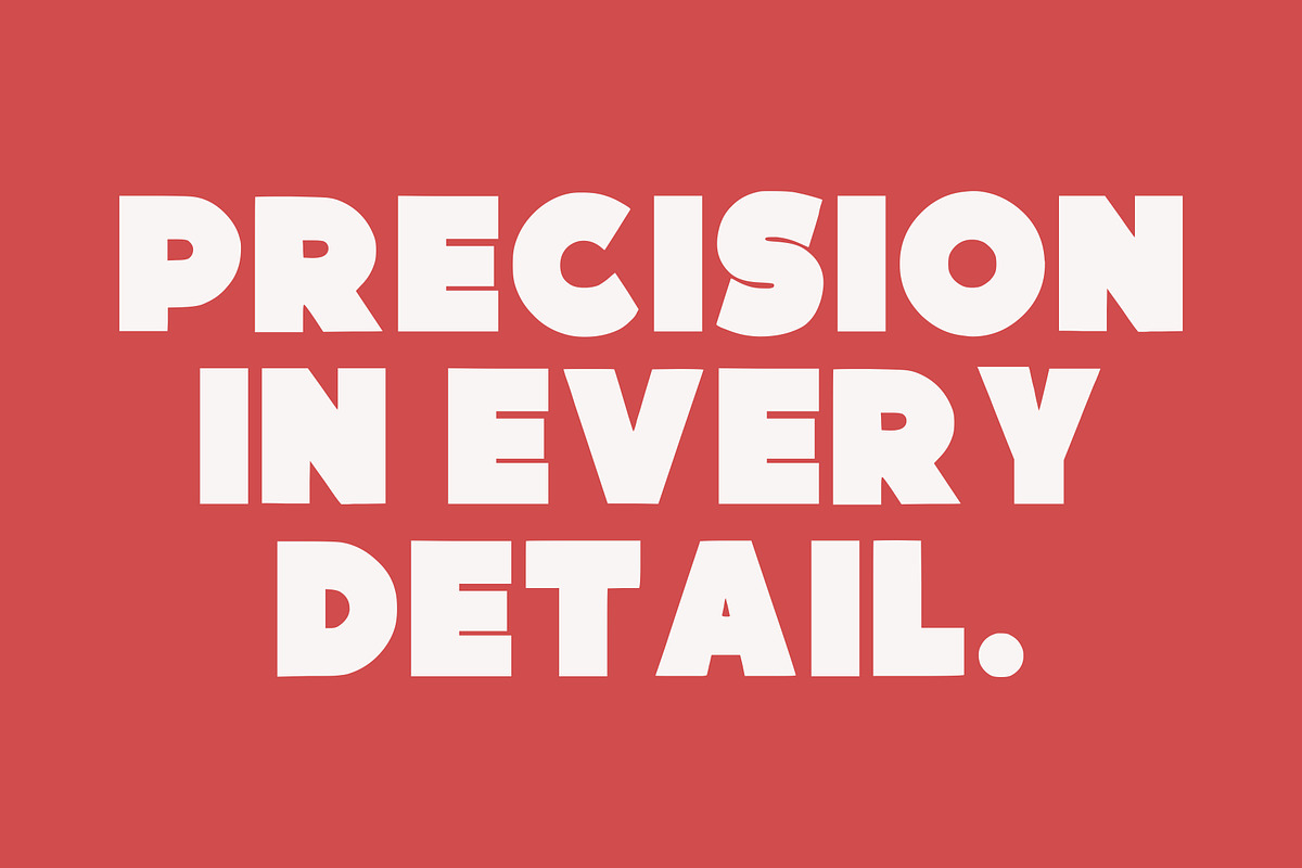 Clean Bold – Modern Bold Font, a Sans Serif Font by Limited.studio (Photo 4 of 5)