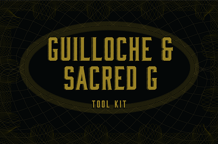 Guilloche & Sacred Geometry tool kit
