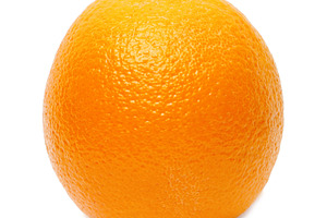 Orange isolated, a Photo by saiko3p