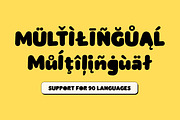 Caphole - Chunky Bold Font, a Sans Serif Font by Graptail (Thumbnail 14 of 15)