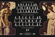 Zentras Typeface, a Blackletter Font by alit design (Thumbnail 13 of 17)